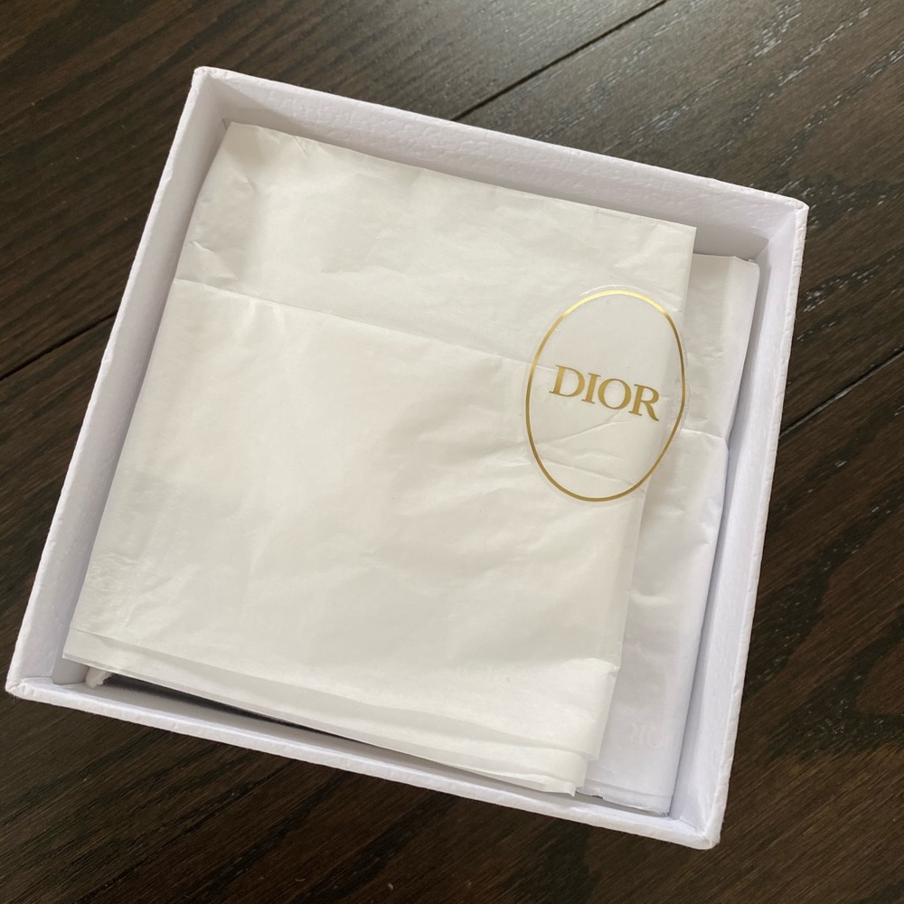 DIOR Saddle Flap Card Holder  - Blush Grained Calfskin - Picture 6 of 6